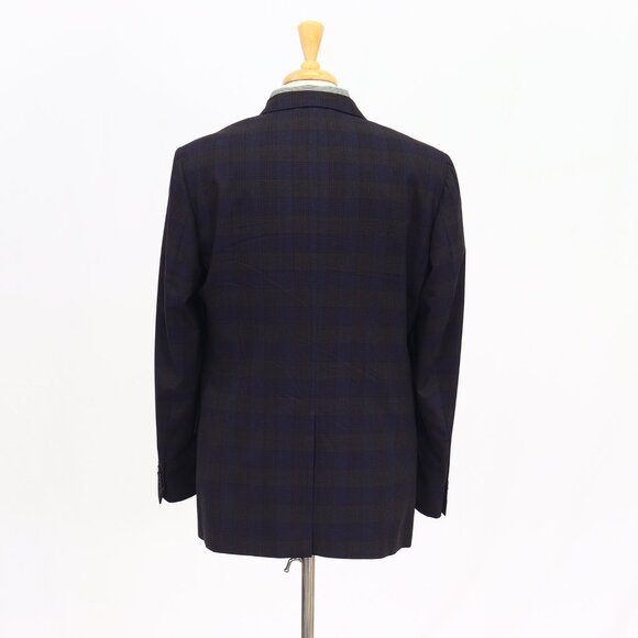 ETRO 44R Brown Check 2-Button Sport Coat Blazer Jacket T333 - Picture 7 of 11